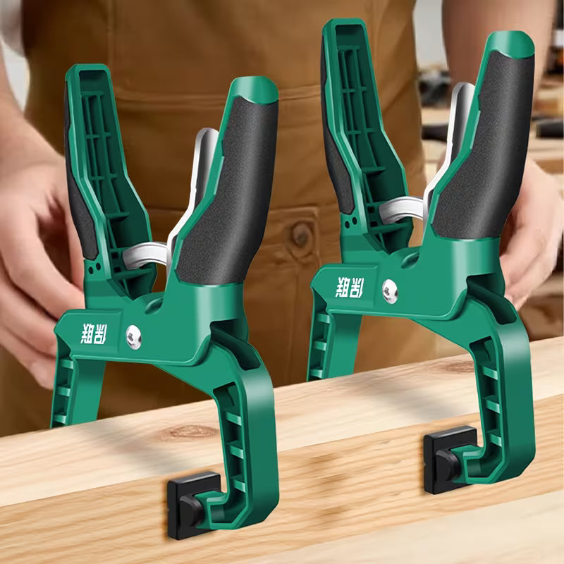 ALLSOEM Multi-Angle Adjustable Ratchet Design Woodworking Clamps - 4In/6In/8In/9In G Type/C Type for Wood