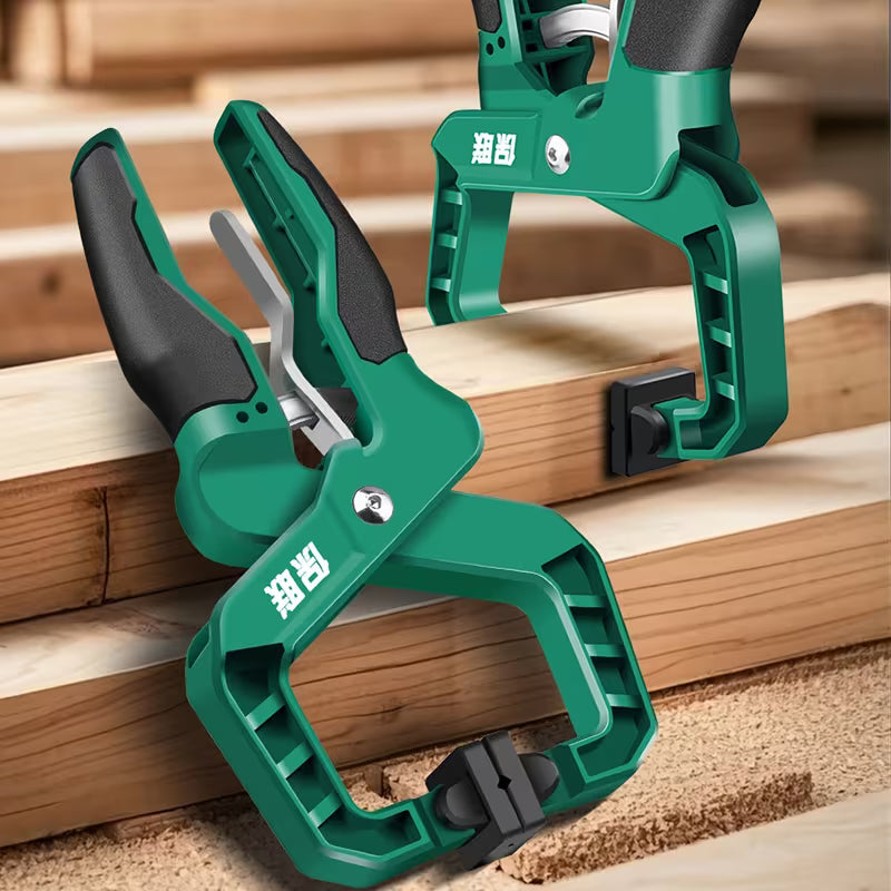 ALLSOEM Multi-Angle Adjustable Ratchet Design Woodworking Clamps - 4In/6In/8In/9In G Type/C Type for Wood