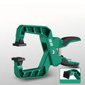 ALLSOEM Multi-Angle Adjustable Ratchet Design Woodworking Clamps - 4In/6In/8In/9In G Type/C Type for Wood