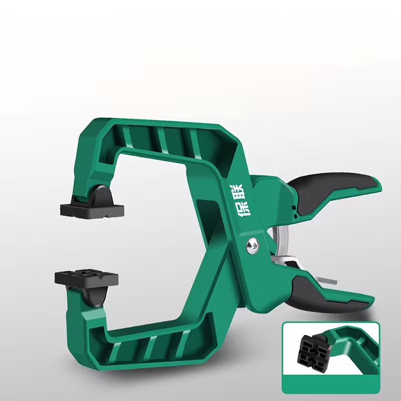 ALLSOEM Multi-Angle Adjustable Ratchet Design Woodworking Clamps - 4In/6In/8In/9In G Type/C Type for Wood