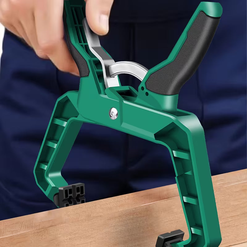 ALLSOEM Multi-Angle Adjustable Ratchet Design Woodworking Clamps - 4In/6In/8In/9In G Type/C Type for Wood